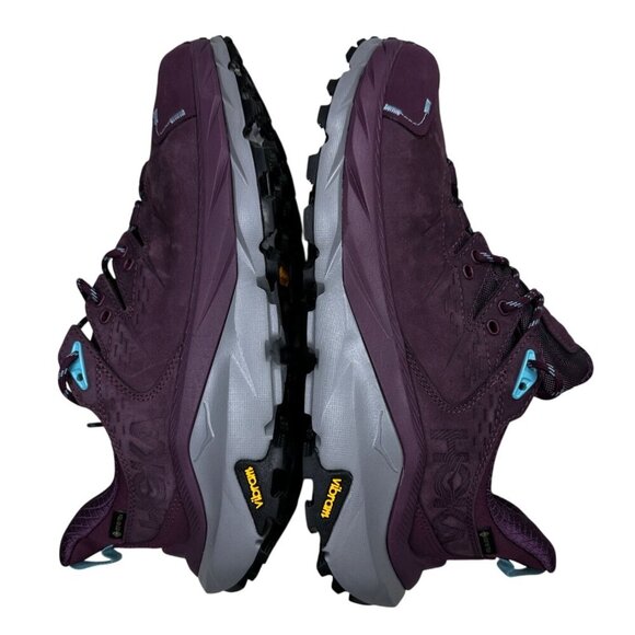 Hoka One One Womens Kaha 2 Low GTX Waterproof Hiking Shoes Plum Size 10.5 - Picture 5 of 12